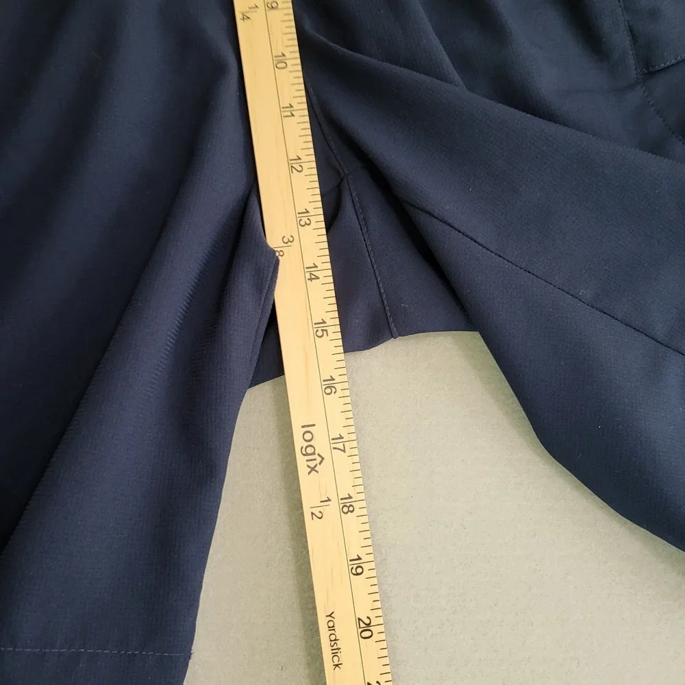 Nike Mesh Lined‎ Swim Trunks Board Shorts Men's L Multiple Pockets Navy Blue